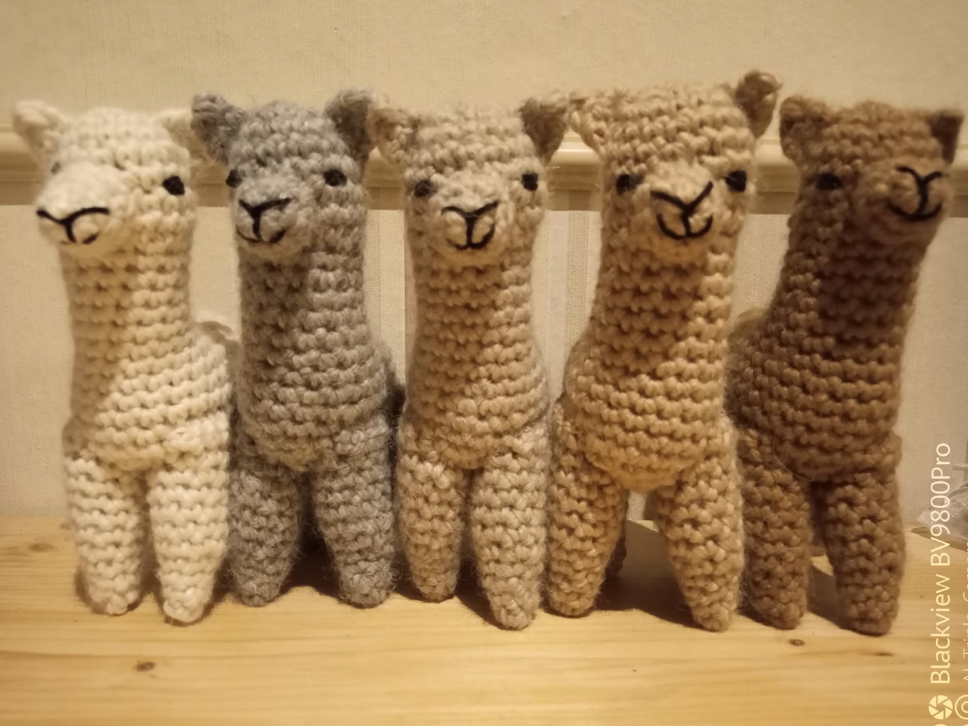 Alpaka Kuscheltier handgehäkelt