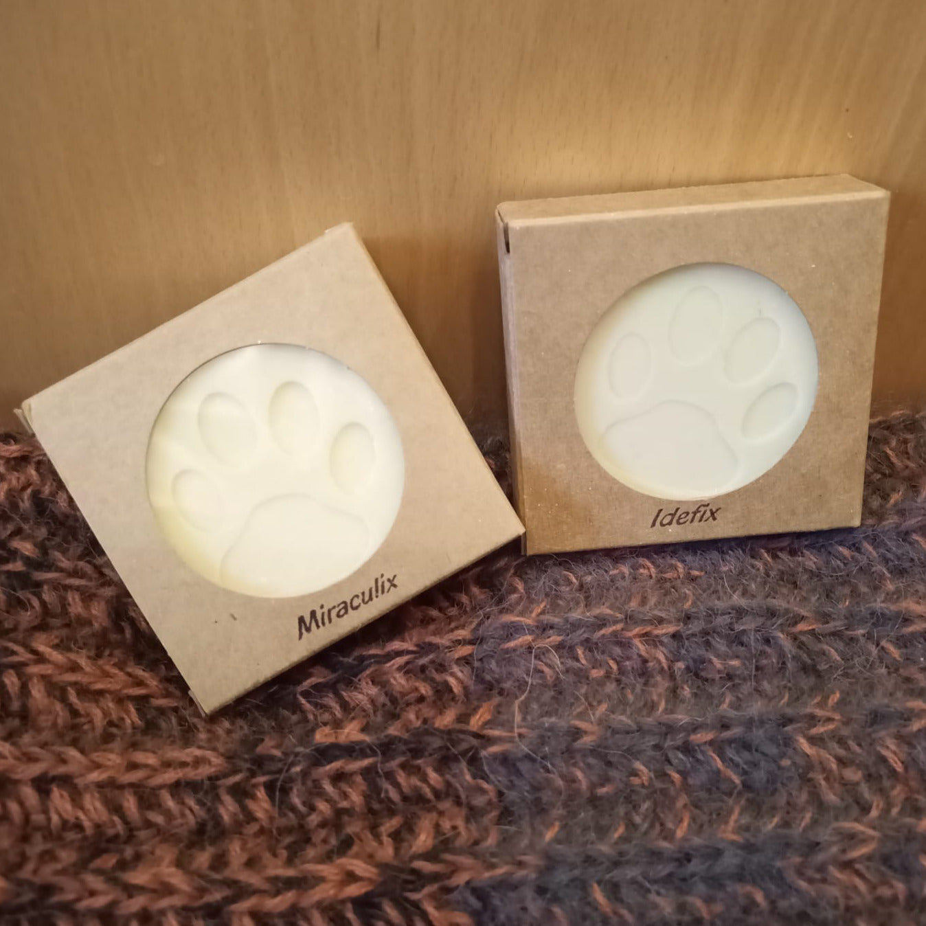 Alpaka Keratin Seife für Hunde