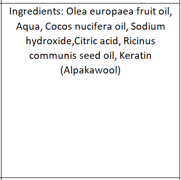 Alpaka Keratin Seife "Olive 72%"