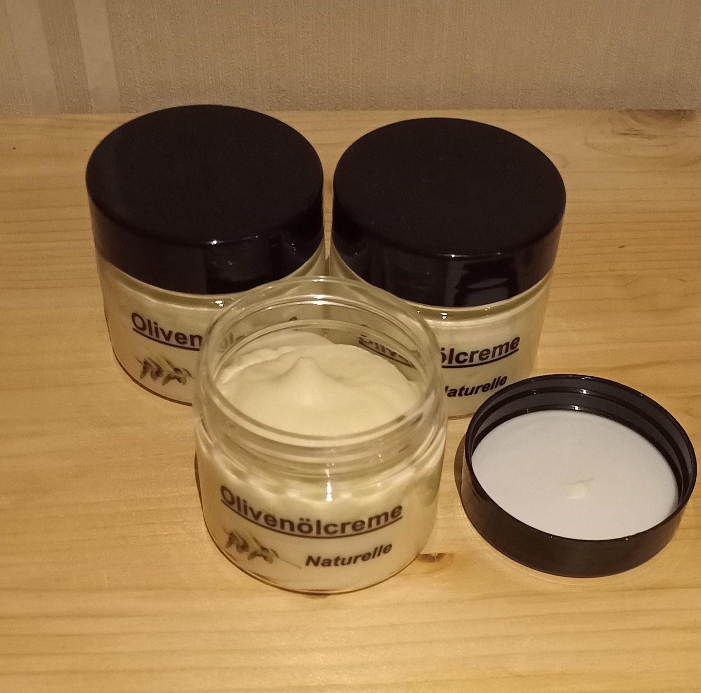 Alpaka Keratin Oliven-Creme