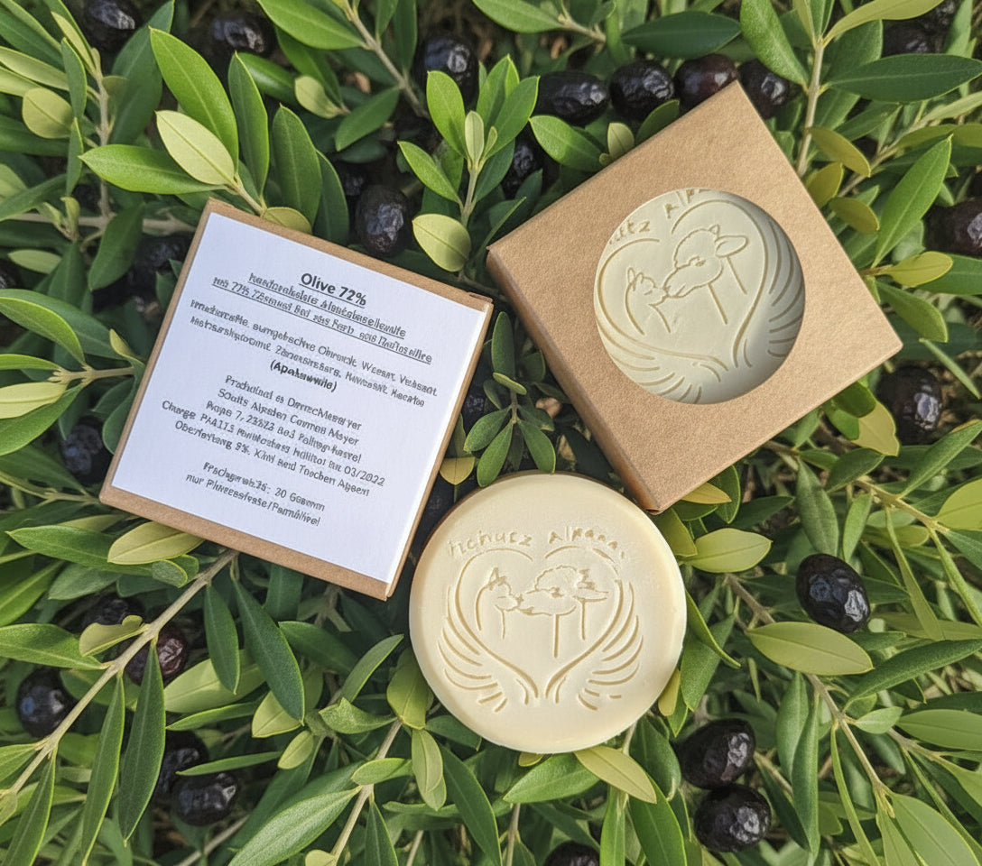 Alpaka Keratin Seife "Olive 72%"