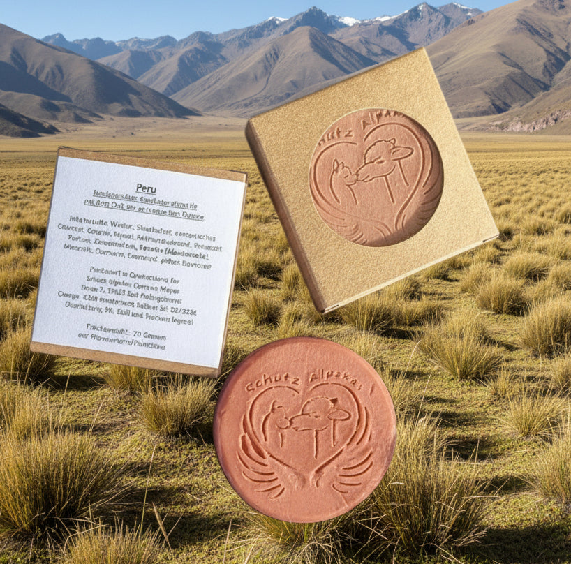 Alpaka Keratin Seife "Peru"