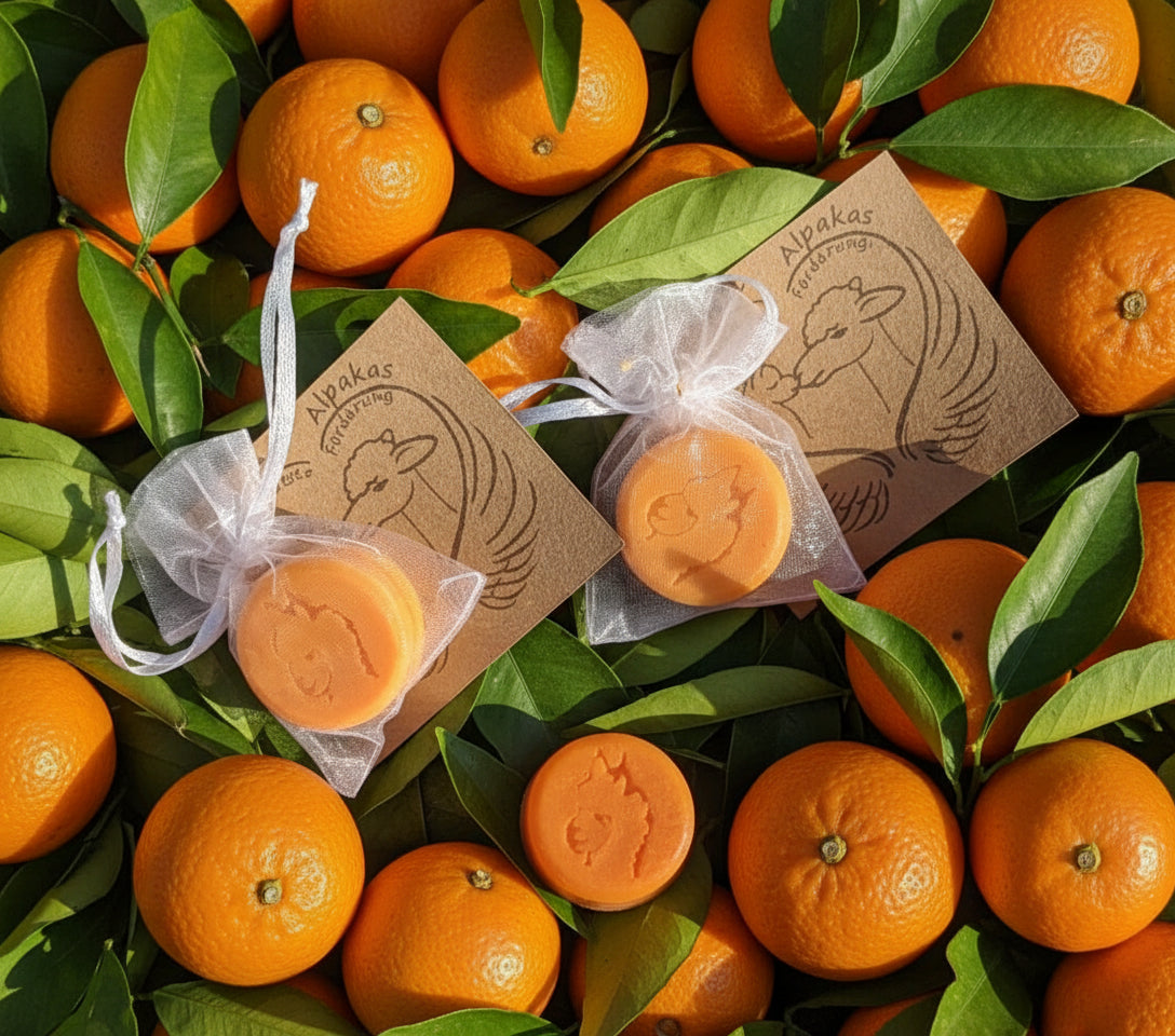 Alpaka Keratin Seife "Orangerie"
