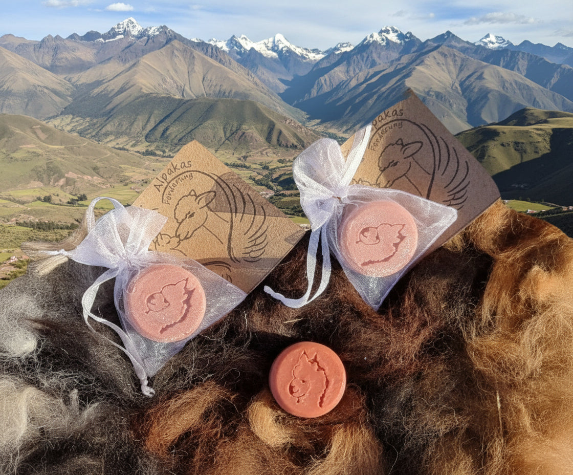Alpaka Keratin Seife "Peru"