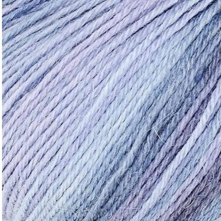 100g Sockenwolle Silberdistel 50% Wolle 30% Alpaka 20% Nylon (200m/100g)