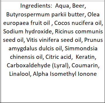 Alpaka Keratin Seife "Bart"