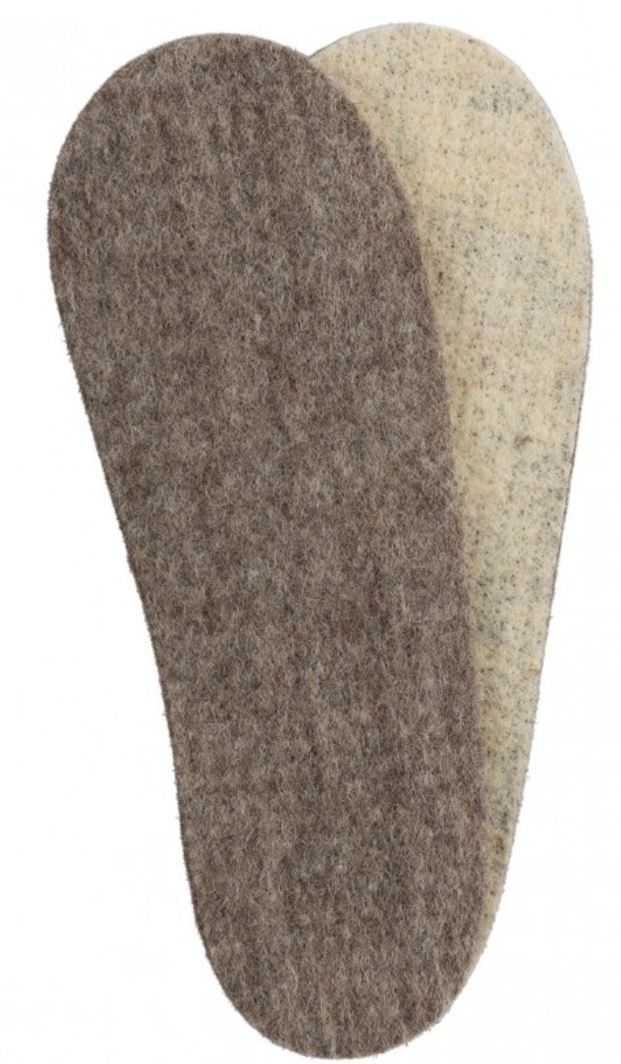 Thermosohlen nicht gummiert 80% Alpaka 20% Schaf Größe 38-43