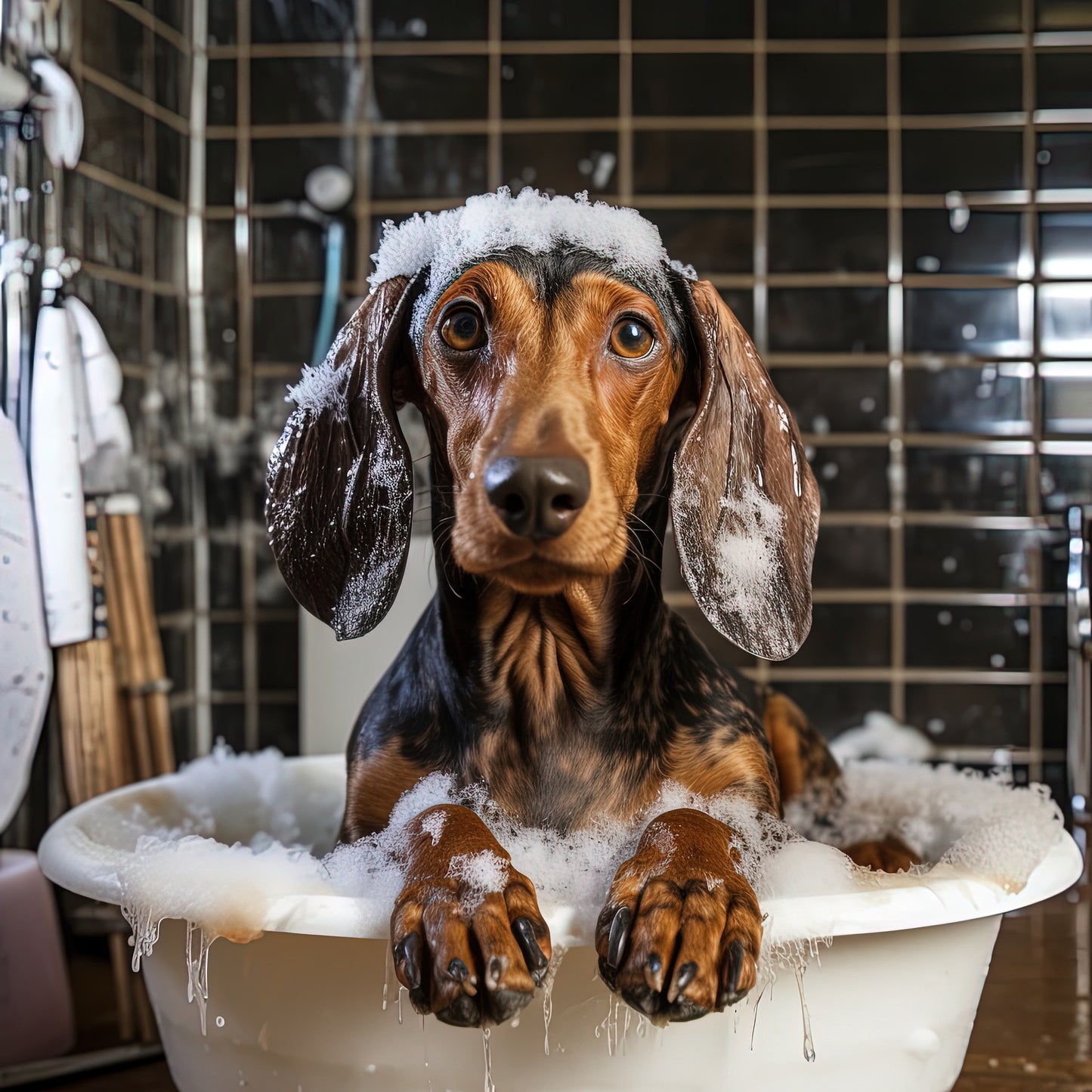 Alpaka Keratin Seife für Hunde