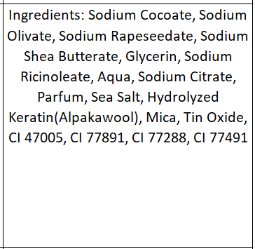 Alpaka Keratin Seife "Zimt-Apfel"