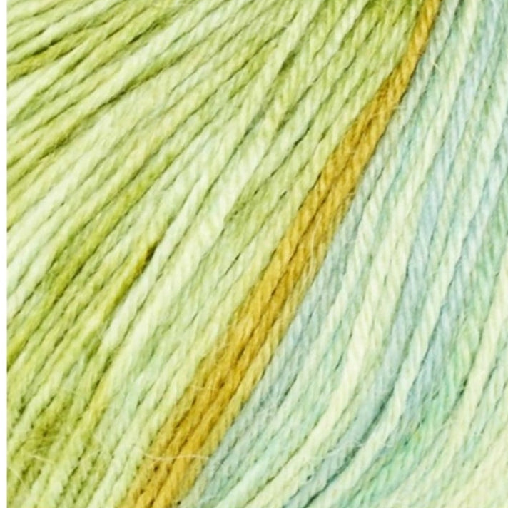 100g Sockenwolle Lindenblatt 50% Wolle 30% Alpaka 20% Nylon (200m/100g) ä